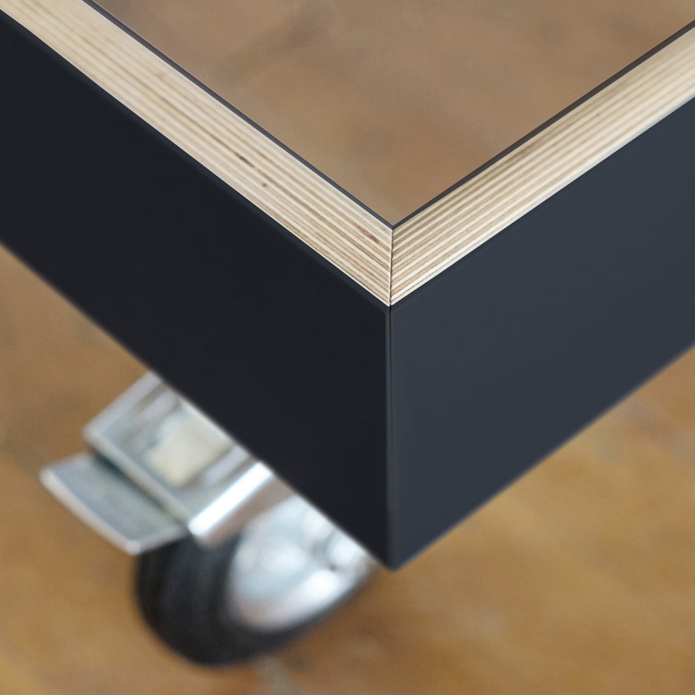 bett basic anthrazit rahmenhöhe 12