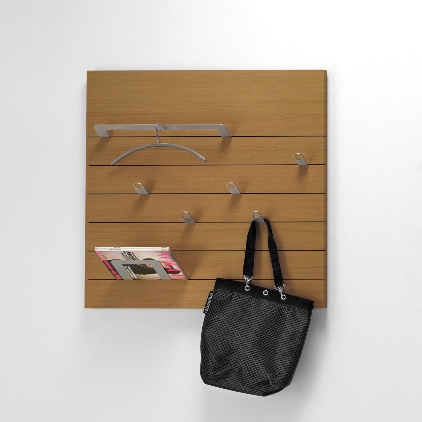 garderobe 100 x 100 cm eiche echtholzfurnier